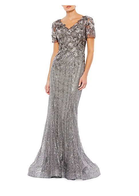 Glamorous Sequin Trumpet Dress
