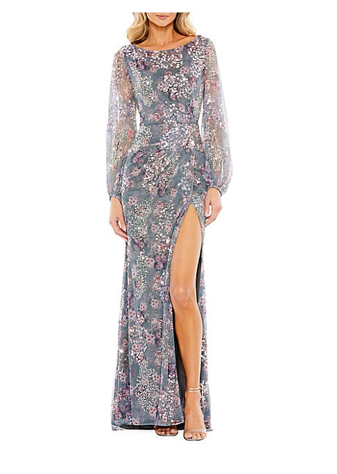 Floral Elegance Gown