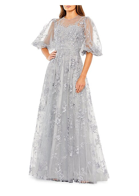 Floral Fantasy Puff Gown