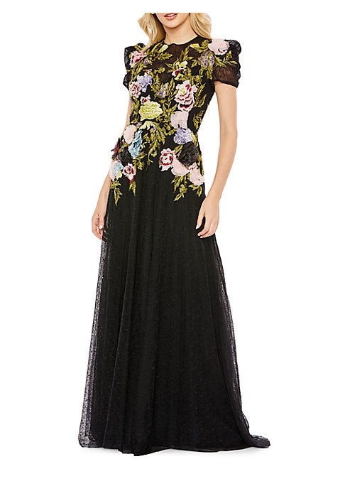 Floral Elegance Gown