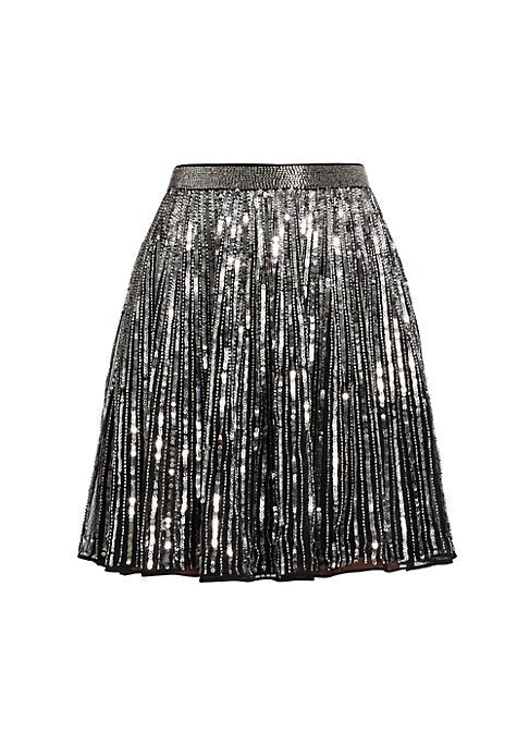 Gleaming Sequin Skirt