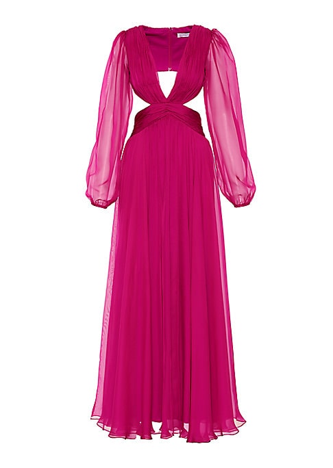 Chic Cut-Out Evening Gown