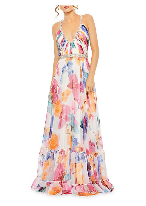 Radiant Orchid Evening Gown