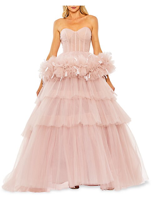 Plume Elegance Gown