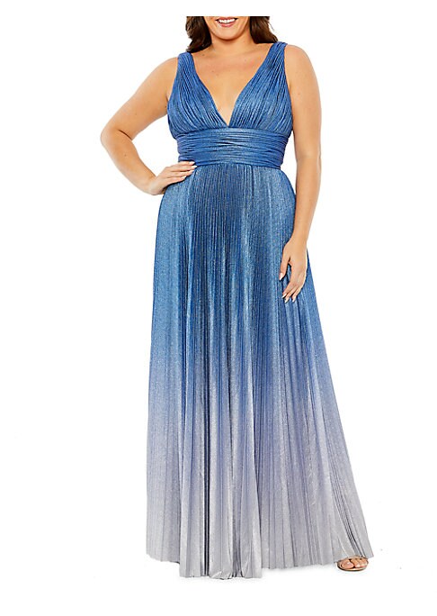 Romantic Pleat Gown