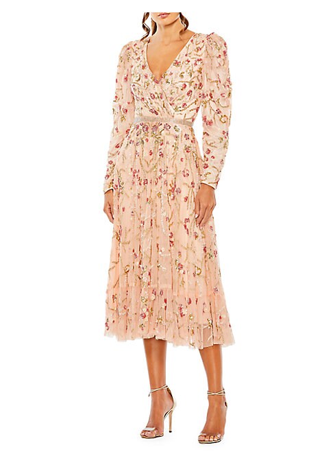 Floral Charm Midi Dress