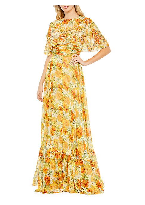 Floral Elegance Gown