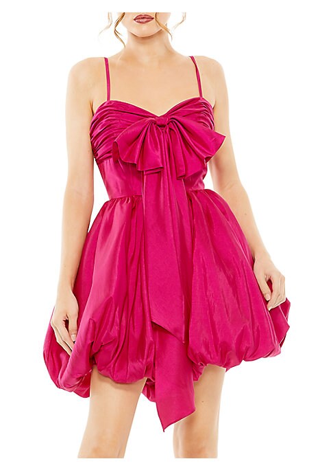 Chic Bow Sweetheart Dress