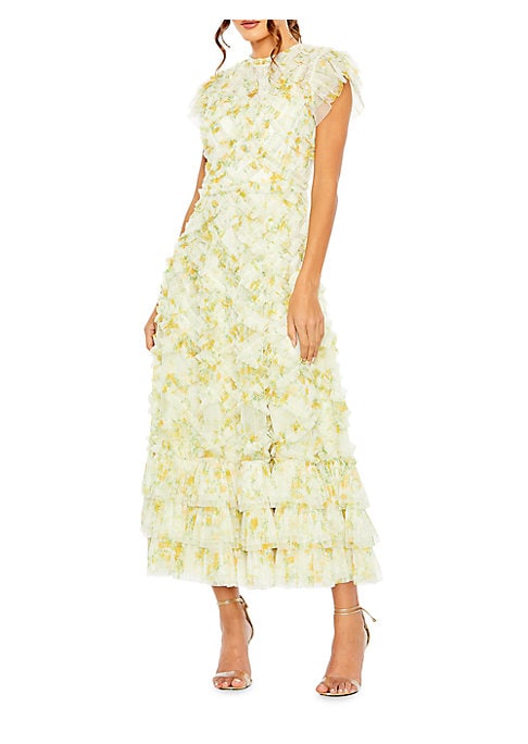 Ruffled Elegance Dress