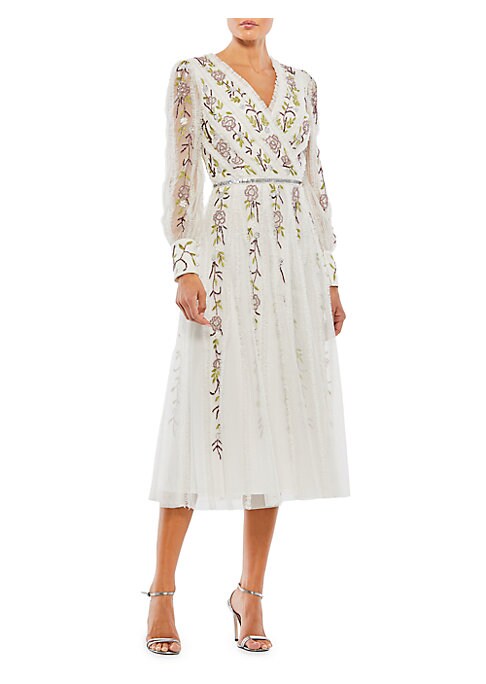 Floral Divine Midi Dress