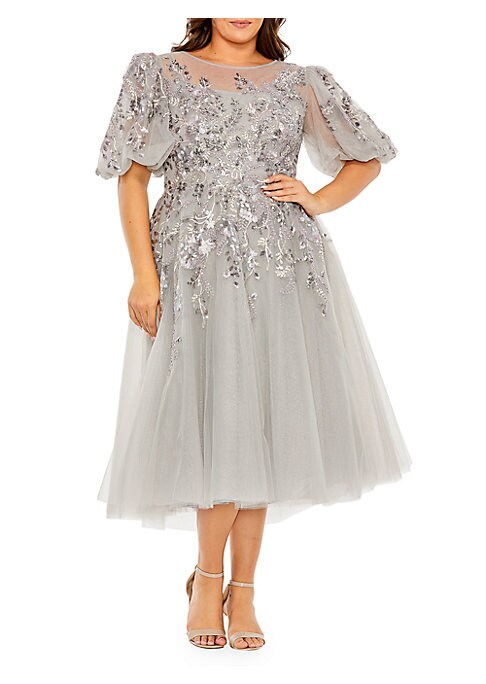 Glittering Tulle Midi Delight