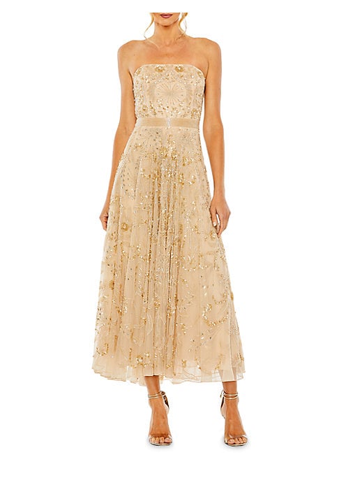 Glittering A-Line Dress
