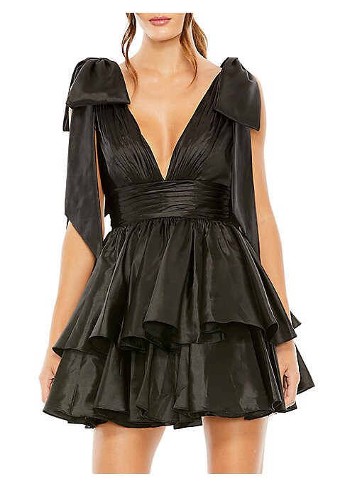 Ruffled Bow Dress