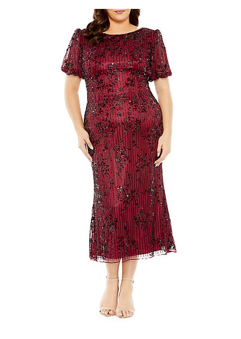 Chic Tulle Midi Dress