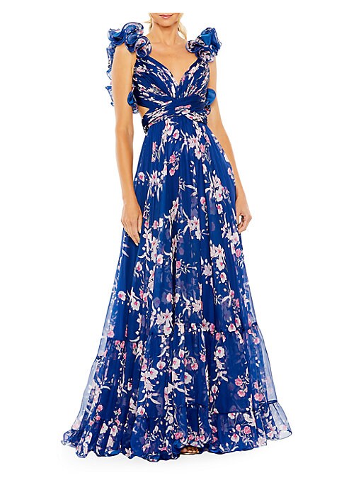 Floral Elegance Gown
