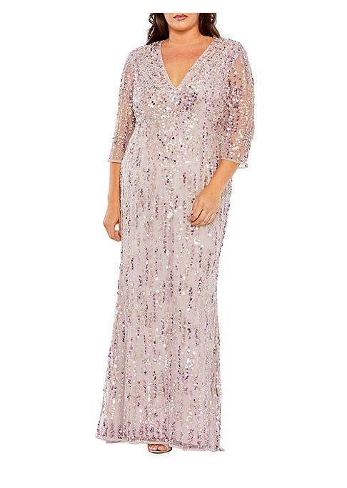 Glamorous Sequin Evening Gown