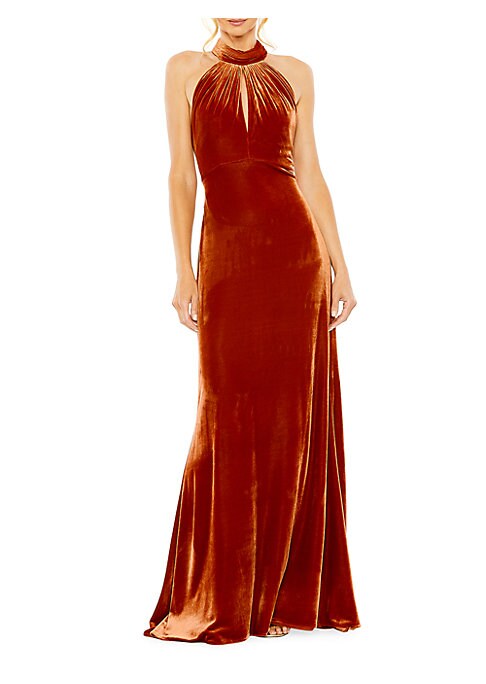 Luxe Velvet Evening Gown