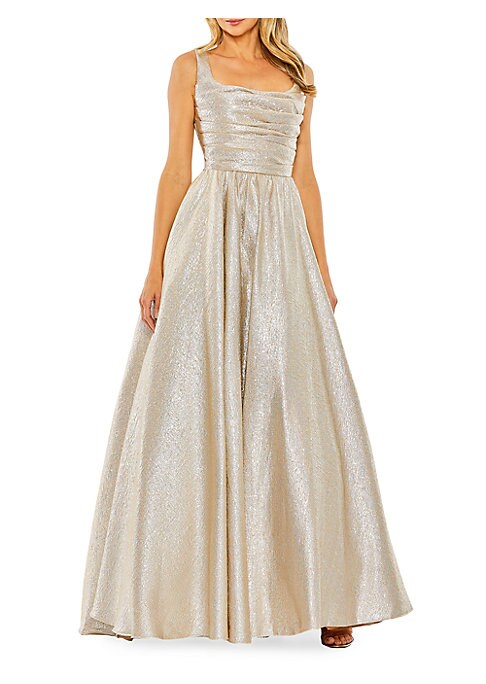 Radiant Pleat Gown
