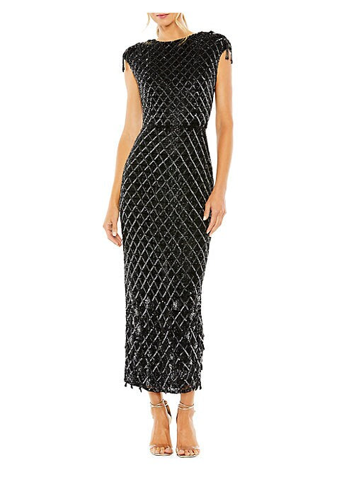 Glimmering Fringe Dress
