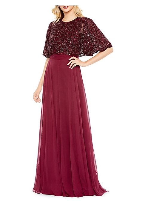 Sequin Flutter Dress