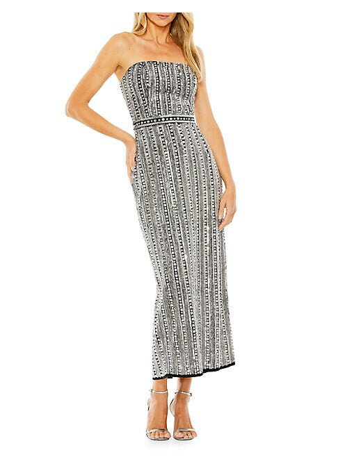 Beaded Elegance Gown