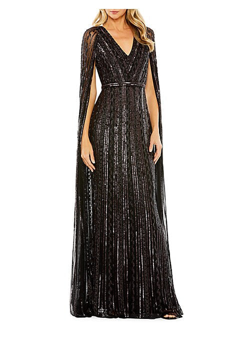 Regal Cape Gown