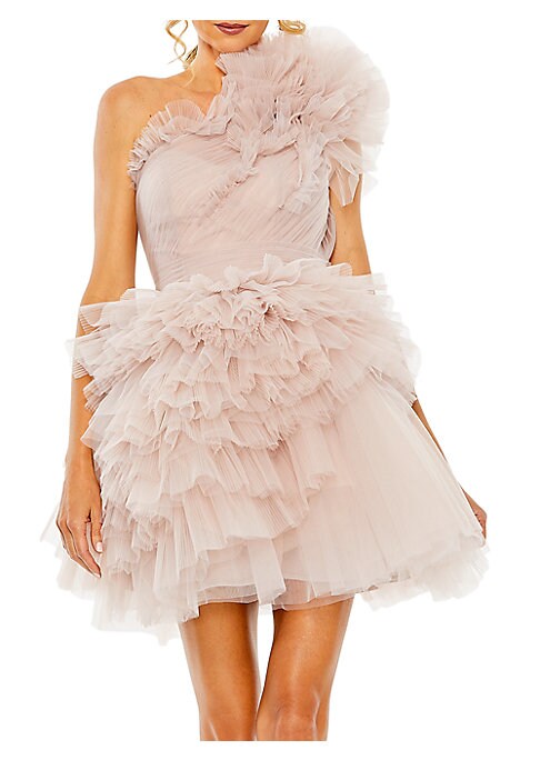 Ruffled One-Shoulder Delight