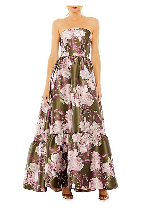 Floral Elegance Gown