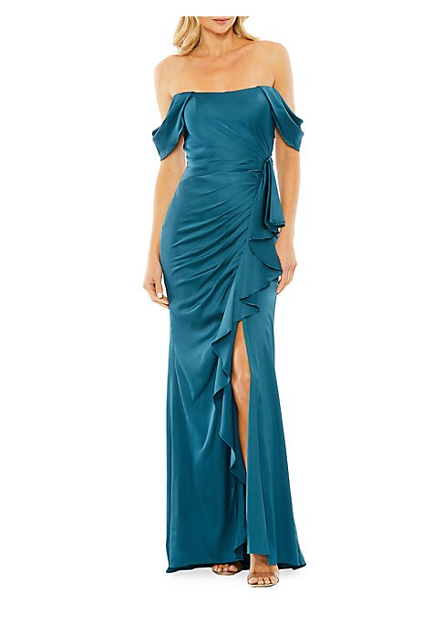 Elegant Slit Evening Gown