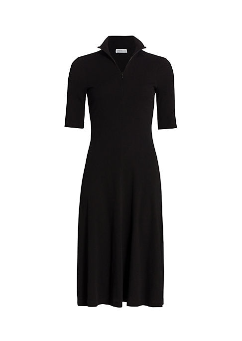 Chic Turtleneck Midi Dress