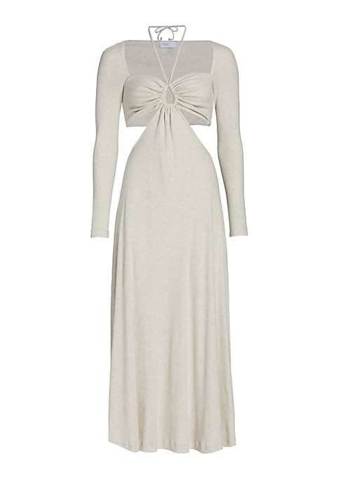 Strappy Maxi Cutout Dress