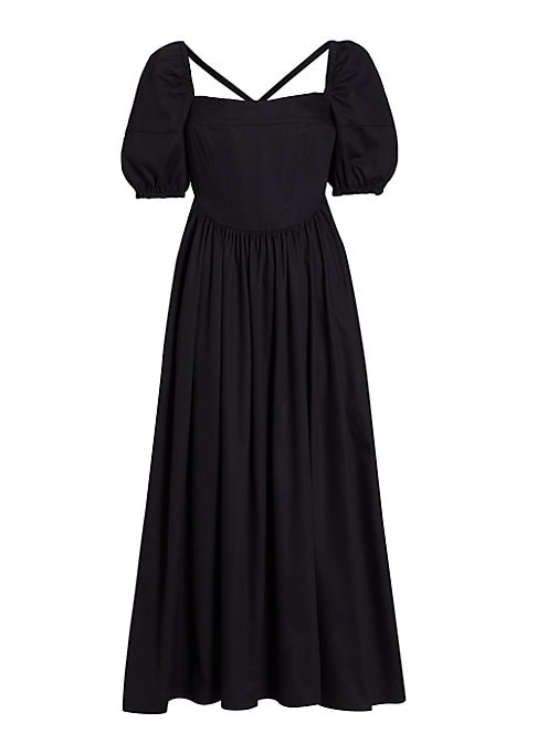 Chic Corset Midi Dress