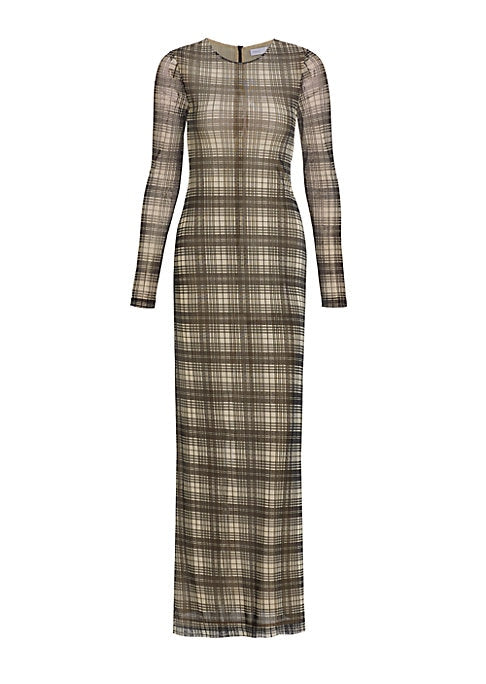 Sheer Elegance Maxi Dress