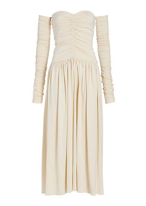 Elegant Off-Shoulder Gown