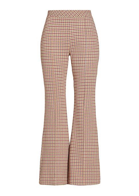 Multicolor Flare Trousers