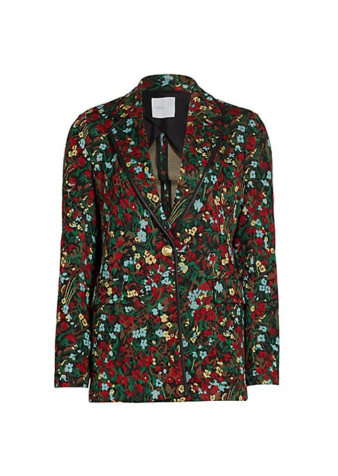Chic Floral Blazer