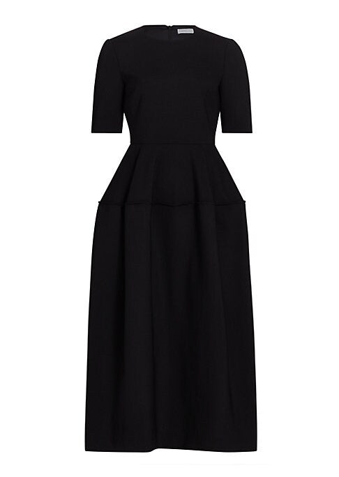 Chic Flare Midi Dress