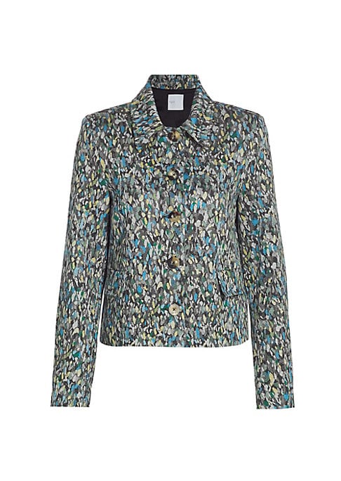 Jacquard Crop Jacket