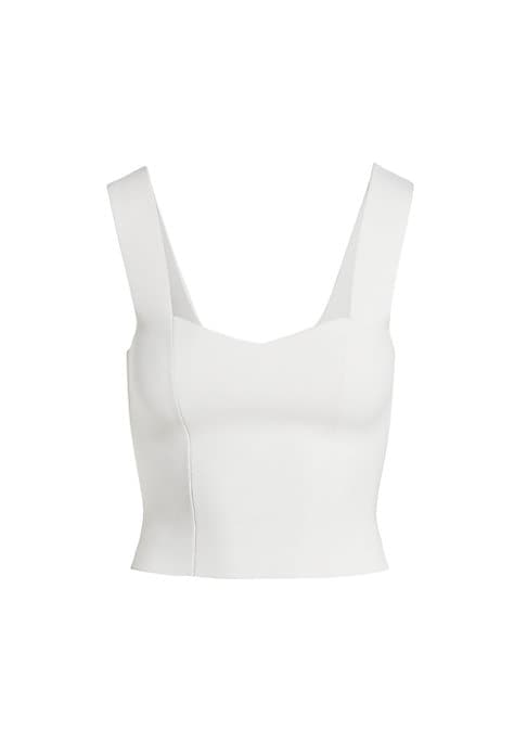 Square Neck Crop Top