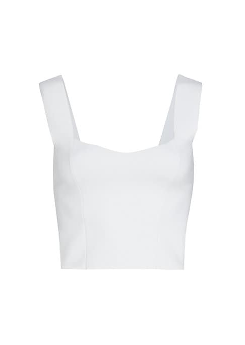 Chic Panelled Crop Top