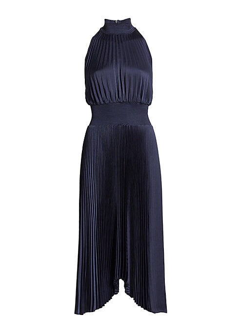 Flattering Pleated Midi Dress