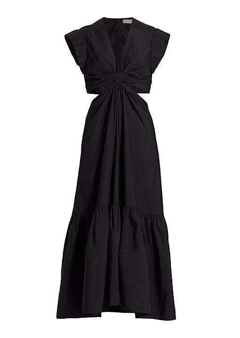 Chic Cut-Out Midi Dress