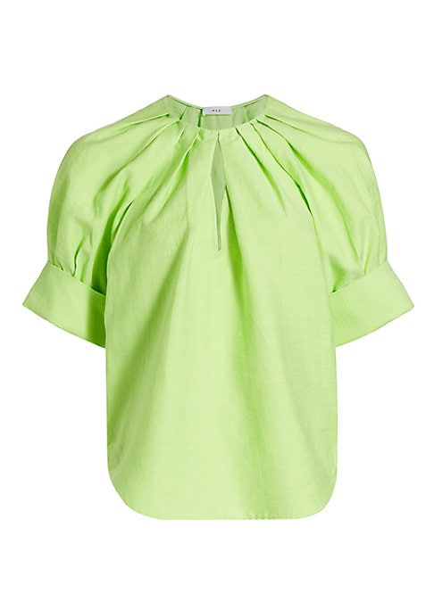 Chic Keyhole Blouse