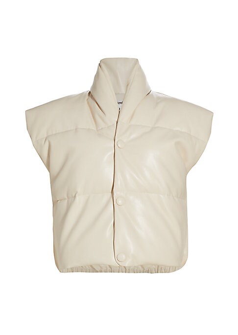 Chic Faux Leather Vest