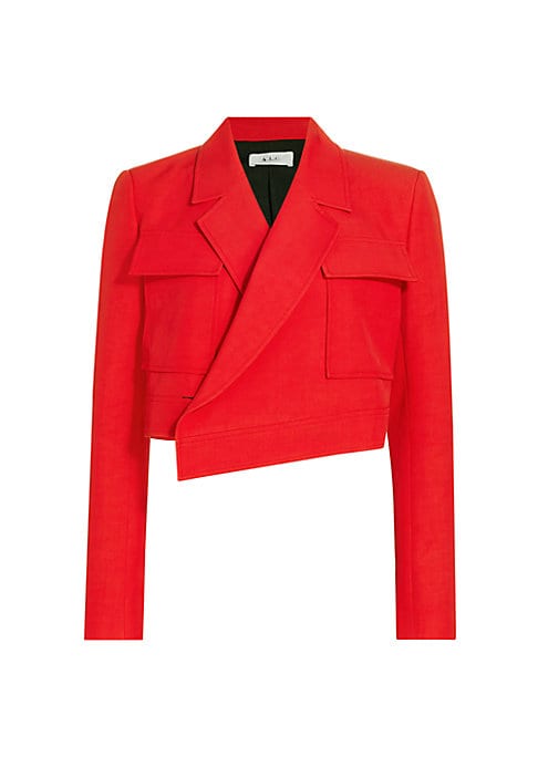 Chic Cropped Utility Jacket