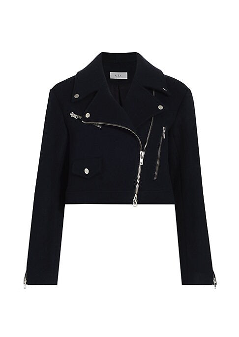 Chic Moto Wool Jacket