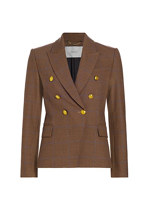 Plaid Luxe Blazer