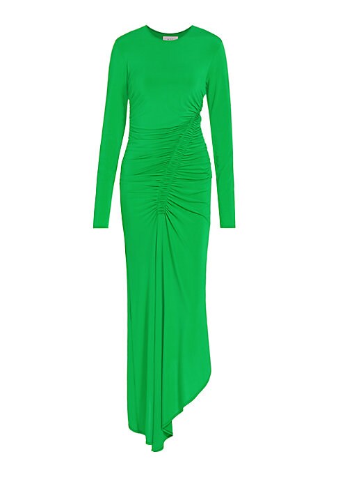 Chic Ruching Maxi Dress