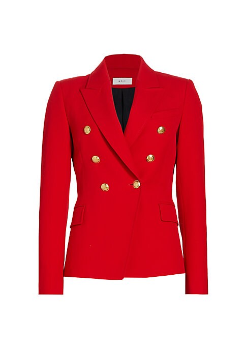 Chic Tailored Wool Blazer