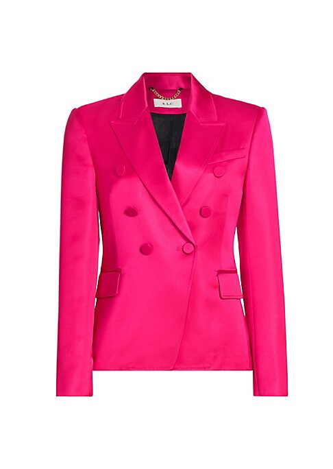 Elegant Satin Blazer